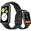 HONOR Band 10 Smartwatch Uomo Donna, 1.57 AMOLED 60 Hz, Autonomia 14 Giorni, 96 Modalità Sport, Frequenza Cardiaca, SpO2, 5ATM, Fitness, Android e iOS, Nero