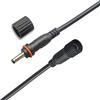Liwinting Cavo di Prolunga CC Impermeabile 3,5 x 1,35 mm Cavo di Collegamento per Luci Esterne per Luci Solari da Giardino 3 metri, Nero