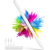 Demlaies Matita per iPad 2018-2025, ricarica rapida wireless magnetica, sensibilità a 3 modalità, 8 punte, controllo inclinazione, rifiuto del palmo, penna stilo per Apple iPad 10/9/8/7/6a generazione, Pro 11