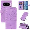 LACAE Cover a Libro per Nothing Phone (4a) | Custodia Flip in Pelle PU, Porta Carte, Chiusura Magnetica, Funzione Supporto, Case, Purple
