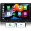 ATOTO F7 WE 10.1 Pollici Autoradio 2 DIN, CarPlay e Android Auto Senza fili | Schermo QLED Touchscreen, Doppio Mic, 4x29W RMS, 4V RCA, EQ 12 Bande, SWC, Split-Screen, Controllo al Volante, AUX/FM/AM