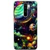 Mixroom - Cover Custodia Back case In TPU Silicone Morbido Per Xiaomi Redmi Note 8 PRO Fantasia Cosmo N996