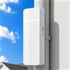 MEETOWN Ripetitore WLAN per esterni, 1200 Mbps, amplificatore WLAN per esterni con | Punto di accesso wireless IP65 resistente alle intemperie, per telecamere esterne, giardini, cortili, parcheggi