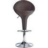 Bar Stools UK Costantino Rattan Sgabello Bar - Marrone