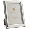 SEC OF FLORENCE 7225/18x24IT Cornice Portafoto in Argento Massiccio 925 con Retro in Legno Mogano