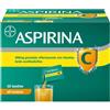 Aspirina C Antinfiammatorio e Antidolorifico 10 Buste Arancia per Influenza e febbre con Vitamina C