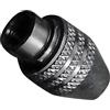 WOONEKY Mandrino per Trapano Mini a 3 Artigli Nero in Lega M8x0.75mm | Adattatore per Avvitatore a Impatto, Blocco Dedicato, per Punte Non da Trapano e Cacciavite