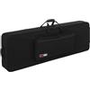 Gator CASES - Custodia Semi‑Rigida per Tastiera 88 Tasti con Ruote e Maniglia Imbottita in Nylon Rinforzato (GK-88)