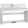 BAKAJI Tastiera Musicale Elettrica con 88 Tasti Pesati con Meccanica a Martelletto e 3 Pedali, Pianoforte Musicale Elettrico con 600 Ritmi e 80 Brani Integrati, Attacco per Cuffie, USB, MIDI (Bianco)