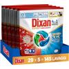 Dixan Pulito Profondo 4in1 Discs Expert Smacchiante, discs per il bucato - Elimina le macchie difficili, Extra brillantezza, Bucato fresco a lungo, Freschezza igienica per la lavatrice, 29 lavaggi