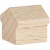 Halmakegel.com Monopoly Casa - 12x13x12mm - Naturale