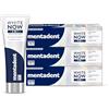 Mentadent Dentifricio White Now 3in1 Original, Tecnologia Triple Light, Sbiancante, 3x75ml