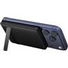 Belkin BoostCharge Power Bank Magnetico Sottile 5000mAh, Supporto - Nero | Caricatore Portatile 5000mAh Wireless Qi2, Anello Magnetico, 1 USBC, Pre-Caricato, Leggero, Cavo Incluso, Sicuro per l'Aereo