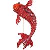 FUAHXYES Spilla a forma di libellula con strass smaltati rosa rossa e graziosa spilla a forma di animale di cristallo a forma di insetto spilla per costume decorare gioielli per donne e ragazze