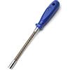 Zkydhbd Chiave a bussola flessibile con morsetto a gola a molla pieghevole esagonale da 7 mm per set versatile difficile da raggiungere flessibile pieghevole