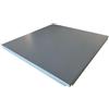 Isolamenti Controsoffitti Metallici Modulari, 60x60 cm, Argento Silver RAL 9006, Acciaio Zincato, Alta Prestazione Acustica, 20 Pannelli, 7,20 mq (CLIP-IN senza foratura, pannelli lisci)