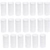 WEB world electronic business Giunto per Tubo Corrugato 20 mm Set 20 Pezzi Raccordo Tubo Flessibile Elettrico IP40 per Impianti Elettrici
