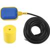 Ejoyous Interruttore a Galleggiante Rettangolare Cavo 10 m per Pompa | Controller del Livello dell'Acqua, polipropilene, uso in piscine e serbatoi, compatibile con pompe sommerse