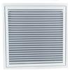 evco Griglia ripresa alluminio portafiltro 595x595 per quadrotti 600x600 mm bianca