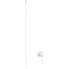 BiaoTeng Rubinetto per Lavabo Incasso Muro Rubinetto Soffitto Monocomando Caldo e Freddo Ottone Miscelatore da Incasso Lavabo Bagno Bianco