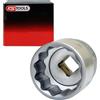 KS Tools 911.1589 Bussola 36 mm, Poligonale, 1/2 | 911.1589, inserto per chiave a bussola