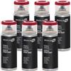 SIMPLETEK - 6X Bomboletta Vernice Spray Acrilico Rosso Rubino RAL 3003 Universale Multimateriale Rapida Asciugatura Interni Esterni 400ml (kit 6 pezzi)