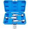 CENWOTL 3pcs Chiave per linee di iniezione 14 mm 17 mm 19 mm Chiave speciale per linee di iniezione Iniettore Linea carburante Set di chiavi a bussola