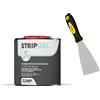 Magazzini GM Camp STRIP GEL, Sverniciatore professionale in gel per legno, ferro e muro con Spatola 60mm