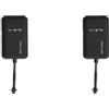 HWIREUIGT 2X GT02A 12V-36V Mini GPS nel Tempo Reale/GSM/GPRS SMS Tracker GPS per Auto Posizionamento nel Tempo Reale Supporta il Collegamento di Maps
