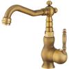 EGTink Rubinetto da bagno in bronzo retrò miscelatore lavabo in ottone miscelatore monocomando rubinetteria per lavandino del bagno, G3/8
