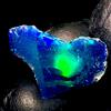 AK GEMS AND JEWELLERY Opale Nero Grezzo Ethiopian Natural 3,5 Ct 15x15 mm