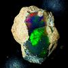 AK GEMS AND JEWELLERY Nero Opal, Naturale fire Opal rough , Etiope Opal gemstone Crudo 8 KT 17x12 MM