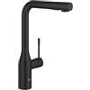 Grohe Tama rubinetto da cucina estraibile, orientabile, 1380762430, Tama nero opaco [Rubinetteria da Cucina > Rubinetti da Cucina]