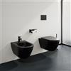 LAUFEN PRO X WC sospeso con bidet Advanced con Silent Flush, H8668607160001+H8308607163021, Advanced PRO X nero opaco [WC > Set WC / Bidet]