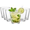 Glasmark KROSNO 1992 Set di 6 bicchieri da acqua da 230 ml | Bicchieri da bistrot antiurto per succhi di frutta, aperitivi e whisky