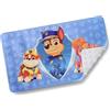 p:os PAW Patrol Tappetino da bagno per bambini, antiscivolo, con Chase, Rubble & Skye, struttura antiscivolo con ventose, morbido e delicato sulla pelle, facile da pulire, lavabile in lavatrice