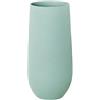 DRW Vaso da Pavimento portaombrelli in Ceramica Verde 50 x 24 x 24 cm