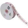 Club Green Stampato Nastro per Battesimo, Rosa, 20 mm x 50 m