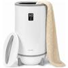 SereneLife Scaldasalviette per bagno anni '90, riscaldamento rapido con altoparlante Bluetooth, luce d'atmosfera, aromaterapia, spegnimento automatico, 20 l, secchio adatto per grandi dimensioni