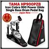 TAMA HP900PZB Iron Cobra 900 Power Glide Borsa a pedale per batteria basso...