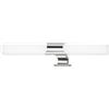 BRILONER - Lampada a LED a specchio per il bagno, lampada a specchio per il bagno, IP44, colore della luce bianco neutro, 12W, cromo, 47 cm