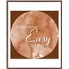 BIRAPA Cornice in plastica Easy 25 x 40 cm in Terra Oro con vetro sintetico