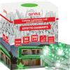 GINMA - Luci Di Natale da Esterno Professionali a Risparmio Energetico e Alta Impermeabilità - Luminarie Natalizie da Esterno (Verde Smeraldo, 30 Metri (300 LED))