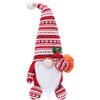 HOVIBU Gnomi Natalizi Grandi, Decorazioni Natalizie, Fatto a Mano Gnomo Natalizio, Peluche Elfi Natalizi per Decorazione da Tavolo, Decorazioni Casa Cucine Feste