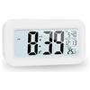 Kadio JOPHEK Sveglia Digitale da Comodino Batteria, Sveglia Intelligente con Temperatura Data Snooze, Sveglia Digitale per Bambini Adulti Camera da Letto Home Office
