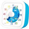ZLPBAO Timer Vsivo Bambini da 60 Minuti, Timer per Conto Alla Rovescia Silenzioso di 60 Minuti per Bambini e Adulti