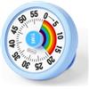 flintronic Timer Visivo per Bambini, 60 Minuti Conto Alla Rovescia, per L'apprendimento, Efficace del Tempo, Cucinare