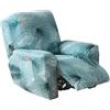 JORTUIO Copridivano Relax Reclinabile Elasticizzato Con Tasche Fodera Per Poltrona 1 2 3 Posti ,Universale Coprisedile Chivas Poltrona Reclinabile Relax Completo Elasticizzato, Copertura Per Poltrona ( Color