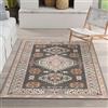 PEIHUODAN Tappeto Salotto Orientale Persiano Pelo Corto - Tappeti Soggiorno Tappeto in Stile Marocchino Bohémien - Astratto Multicolore Tappeti Camera da Letto - Tappeti Salotto (Colore3,160x230cm)