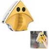 Rakiuty Lavavetri Magnetico per Finestre,Lavavetri Magnetico per Doppio Vetro,Lavavetris Magnetico,Double Side Window Magnetic Cleaner,Giallo